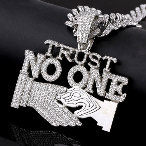 Iced Charm Cuban Chain